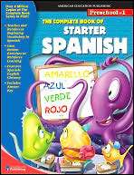 BLUE BOOK: Complete Book of Starter Spanish, ages 4-7